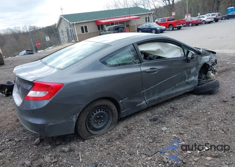 2012 Honda Civic Lx z USA, uszkodzony, nr VIN 2HGFG3B50CH515145
